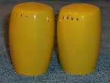 Short Plainsman shakers glazed autum yellow